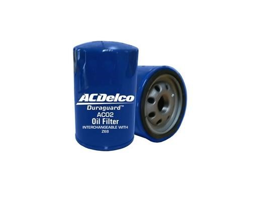 AC Delco AC02 Oil Filter AC02