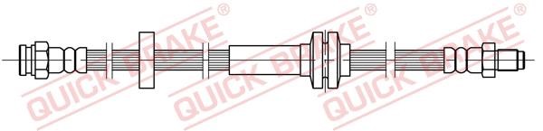 Flexible brake line Fiat Ducato: 32210 Quick brake Brake Hose