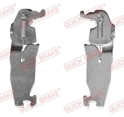 Rear brake pad fitting kit Nissan Primera: 10853013 Quick brake Parking brake pad lever