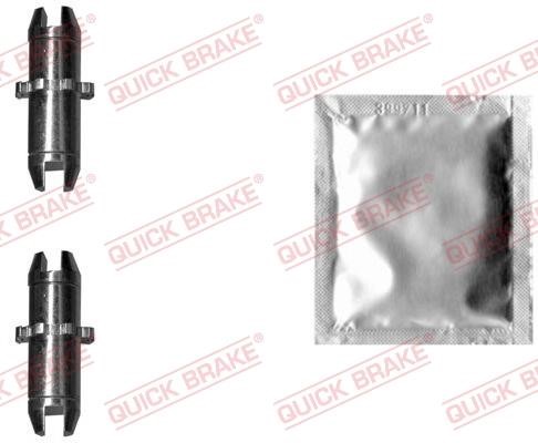 Rear brake pad fitting kit Hyundai Matrix: 12053022 Quick brake Brake pad fitting kit