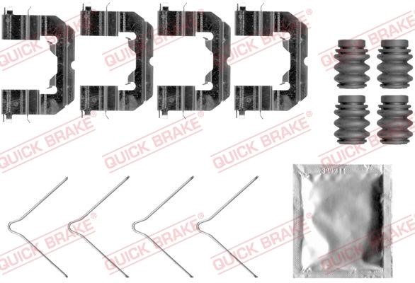 Quick brake 109-0089 Mounting kit brake pads 1090089