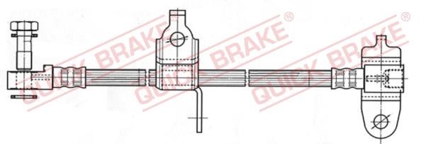 Quick brake 59.977X Brake Hose 59977X