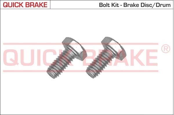 Quick brake 4904K Bolt, brake disc 4904K