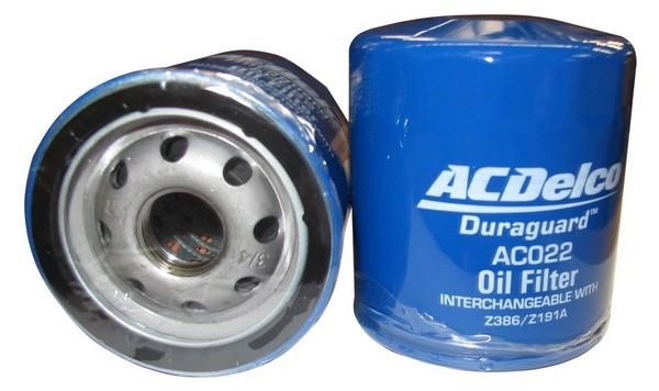 AC Delco AC022 Oil Filter AC022