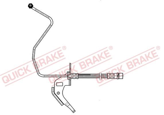 Quick brake 35.914 Brake Hose 35914