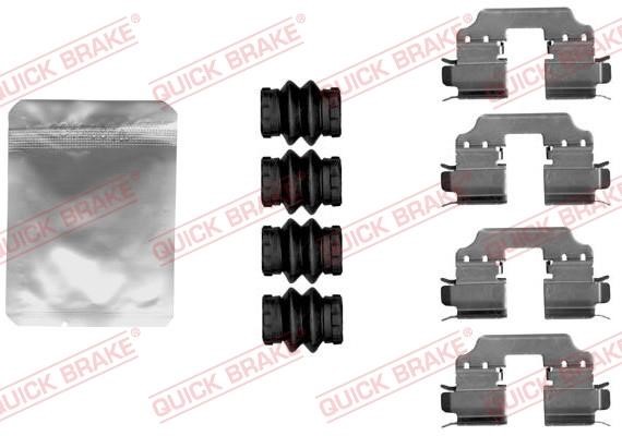Quick brake 109-1881 Mounting kit brake pads 1091881