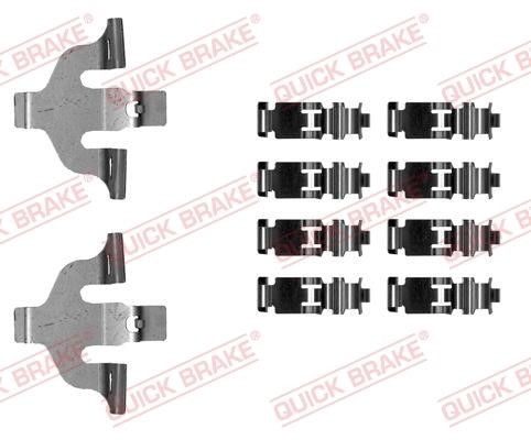 Quick brake 109-0030 Mounting kit brake pads 1090030