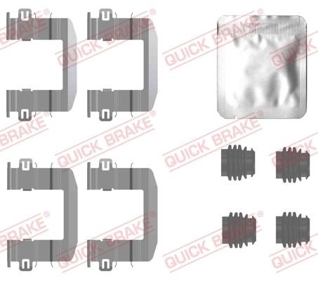 Quick brake 109-0132 Mounting kit brake pads 1090132