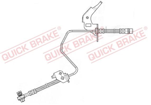 Quick brake 59.960X Brake Hose 59960X