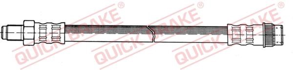 Flexible brake line Renault 25: 32053 Quick brake Brake Hose