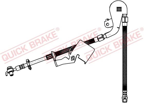 Quick brake 58.803X Brake Hose 58803X