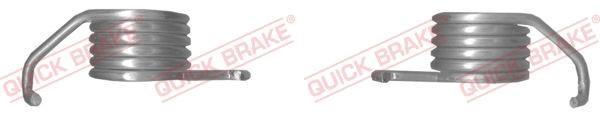 Quick brake 113-0517 Repair Kit, parking brake handle (brake caliper) 1130517