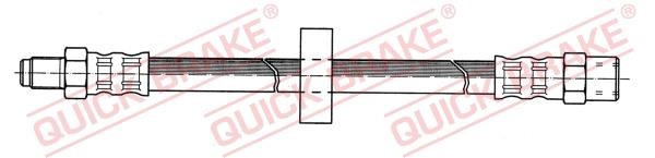 Flexible brake line Audi A8: 37909 Quick brake Brake Hose