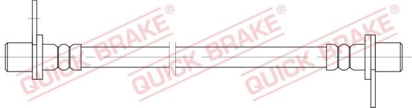 Quick brake 25.087 Brake Hose 25087
