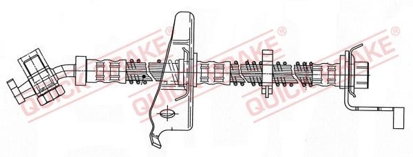 Quick brake 59.929X Brake Hose 59929X