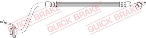 Quick brake 50.738 Brake Hose 50738