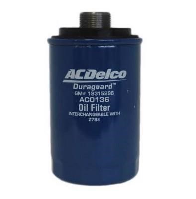AC Delco AC0136 Oil Filter AC0136