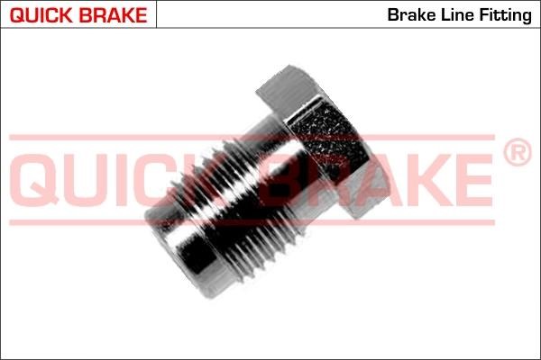 Quick brake A Brake tube nut, external thread A