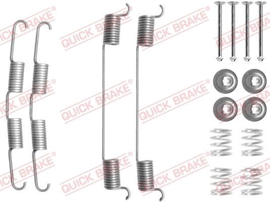 Quick brake 105-0724R Mounting kit brake pads 1050724R