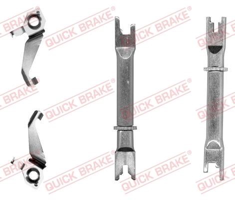 Quick brake 108 53 010 Brake pad expandable 10853010