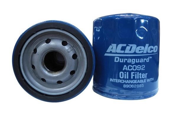 AC Delco AC092 Oil Filter AC092