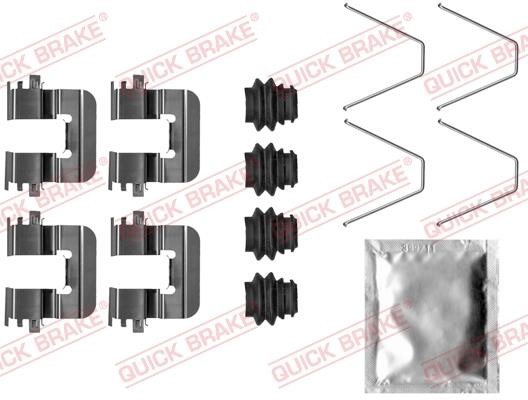 Quick brake 109-0046 Mounting kit brake pads 1090046