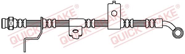 Quick brake 50.889 Brake Hose 50889