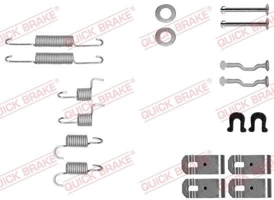 Quick brake 105-0028 Mounting kit brake pads 1050028