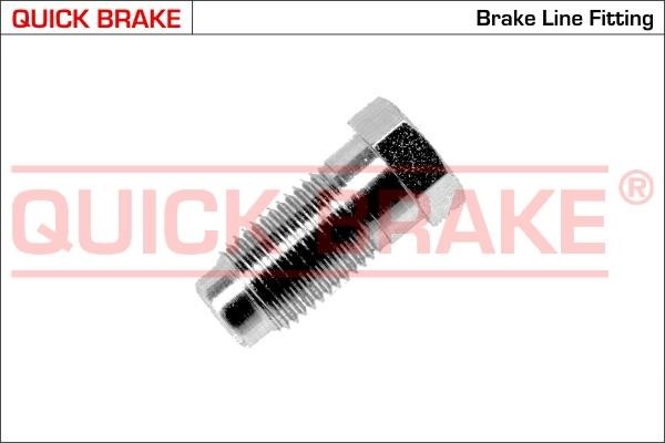 Quick brake C Brake tube nut, external thread C