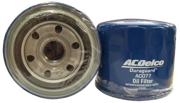 AC Delco AC077 Oil Filter AC077