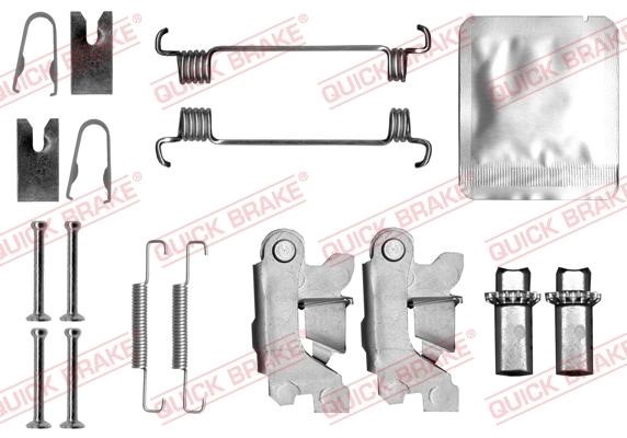 Quick brake 105-0875S Repair kit for parking brake pads 1050875S