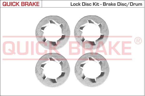 Quick brake 11673K Bolt, brake disc 11673K