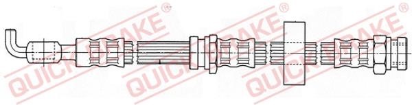 Flexible brake hose Mazda MX-3: 58978 Quick brake Brake Hose