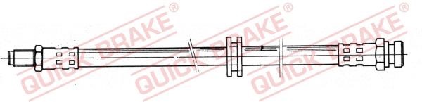 Flexible brake line Saab 9000: 32927 Quick brake Brake Hose