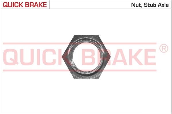 Quick brake 9804 Wheel hub nut 9804