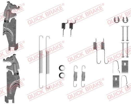 Quick brake 105-0847S Mounting kit brake pads 1050847S