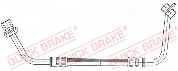 Quick brake 50.016 Brake Hose 50016