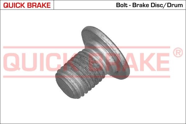Quick brake 11661 Bolt, brake caliper 11661