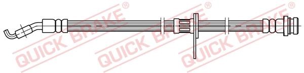 Flexible brake pipe Suzuki Swift: 50877 Quick brake Brake Hose