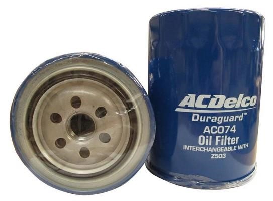 AC Delco AC074 Oil Filter AC074