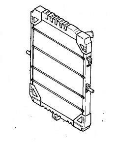 Vitale RVI113726 Radiator, engine cooling RVI113726