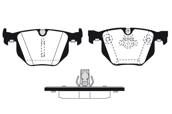 Technik'a 02173 Brake Pad Set, disc brake 02173