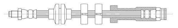 Technik'a 15105 Brake Hose 15105