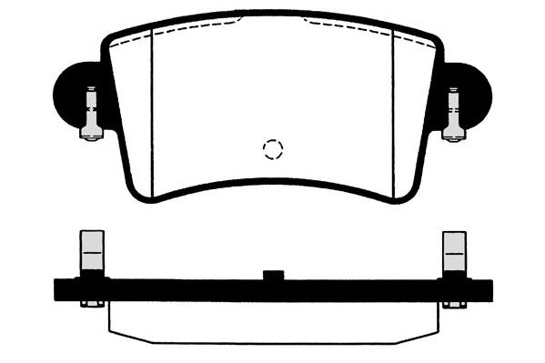 Technik'a 02079 Brake Pad Set, disc brake 02079