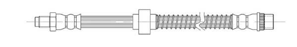 Technik'a 23238 Brake Hose 23238