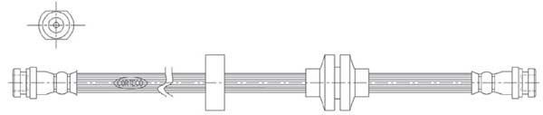 Technik'a 44145A Brake Hose 44145A