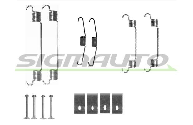 Sigmauto SK0833 Mounting kit brake pads SK0833