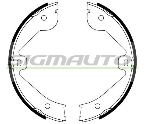 Sigmauto SFA314 Parking brake shoes SFA314