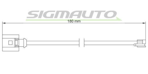 Sigmauto WI0765 Warning contact, brake pad wear WI0765
