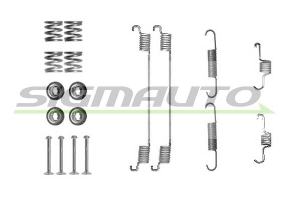 Sigmauto SK0889 Mounting kit brake pads SK0889